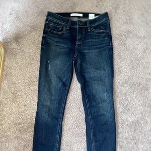 Eunina Straight Skinny Jeans Vintage Blue Wash